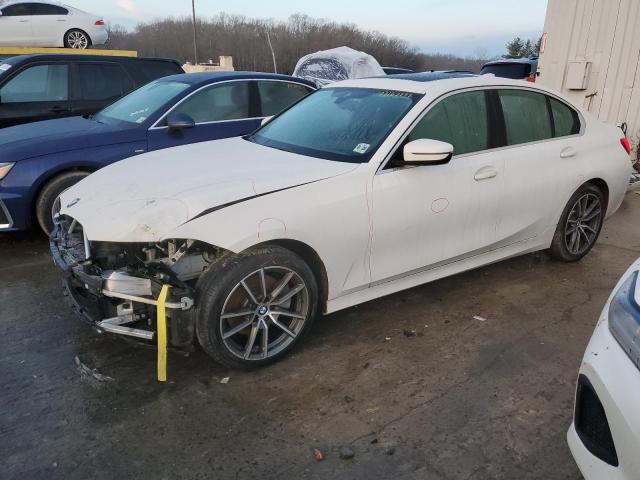 3MW5R7J08L8B34295 - 2020 BMW 330XI WHITE photo 1