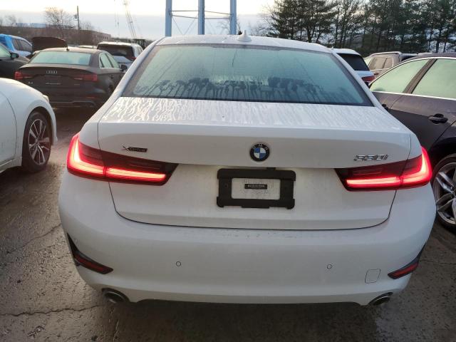 3MW5R7J08L8B34295 - 2020 BMW 330XI WHITE photo 6