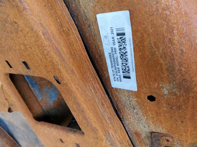 3C6LRVPG0ME527866 - 2021 RAM PROMASTER 2500 HIGH Сұр фото 13