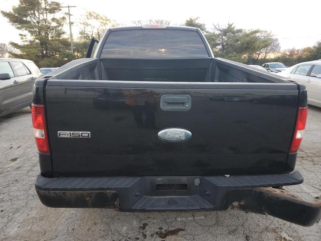 1FTRX14W97FB15369 - 2007 FORD F150 BLACK photo 6