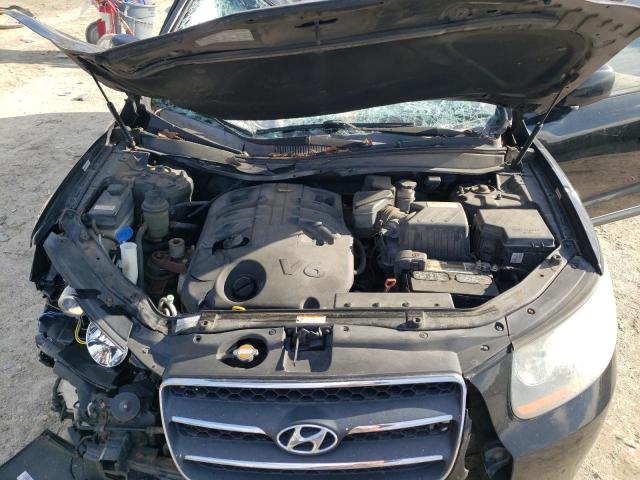 5NMSH13E78H169474 - 2008 HYUNDAI SANTA FE SE BLACK photo 11