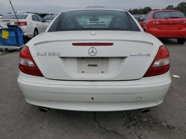 WDBWK54F98F176066 - 2008 MERCEDES-BENZ SLK 280 WHITE photo 6