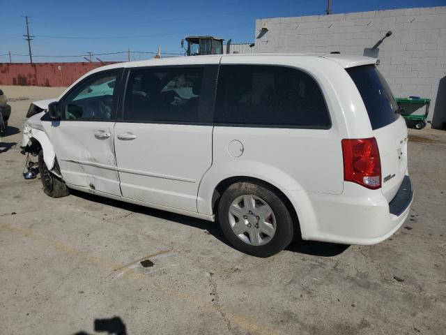 2D4RN4DG9BR692827 - 2011 DODGE GRAND CARA EXPRESS WHITE photo 2