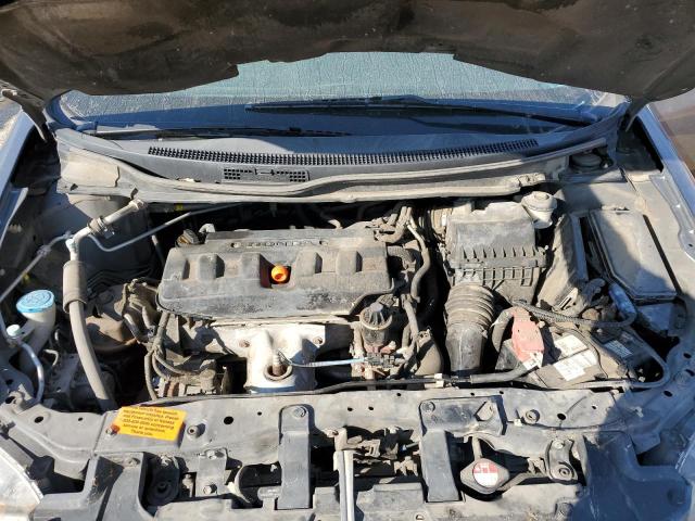 2HGFG3B81CH546737 - 2012 HONDA CIVIC EX GRAY photo 11