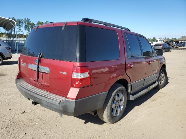 1FMFU15597LA11043 - 2007 FORD EXPEDITION XLT BURGUNDY photo 3