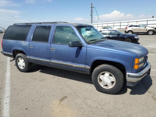 1GKFK16R6VJ763470 - 1997 GMC SUBURBAN K1500 BLUE photo 4