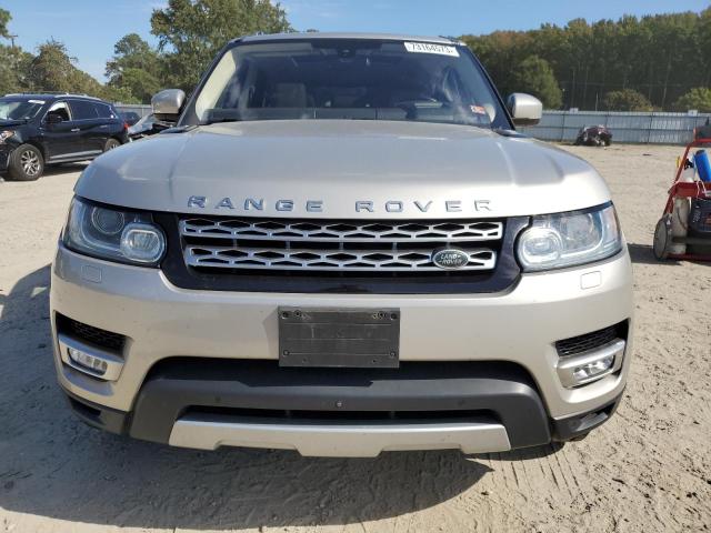 SALWR2PF8GA104321 - 2016 LAND ROVER RANGE ROVE HSE SILVER photo 5