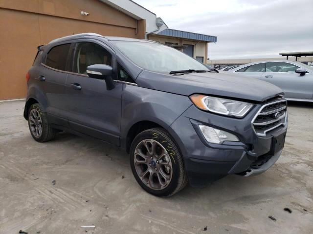 MAJ6P1WL4JC210653 - 2018 FORD ECOSPORT TITANIUM GRAY photo 4