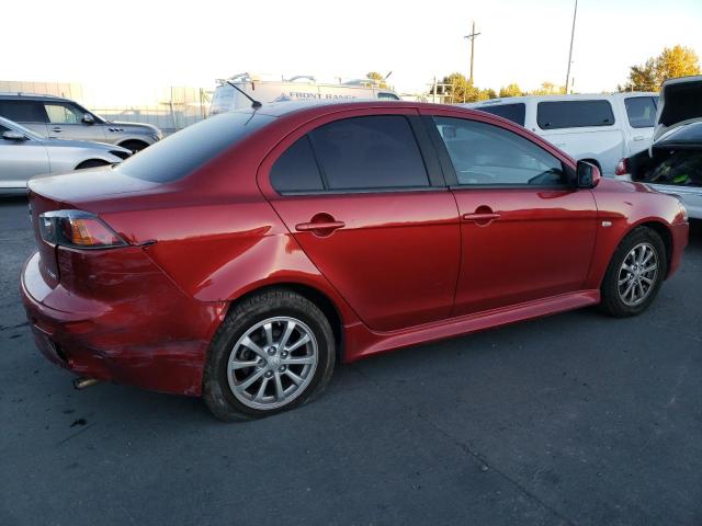 JA32U2FU0EU010450 - 2014 MITSUBISHI LANCER ES/ES SPORT RED photo 3