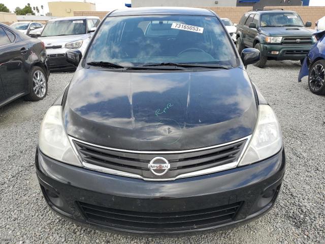 3N1BC13E19L412184 - 2009 NISSAN VERSA S BLACK photo 5