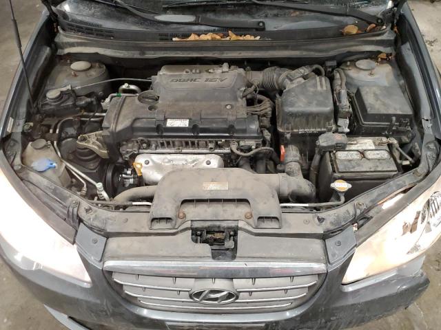 KMHDU46DX9U706384 - 2009 HYUNDAI ELANTRA GLS GRAY photo 11