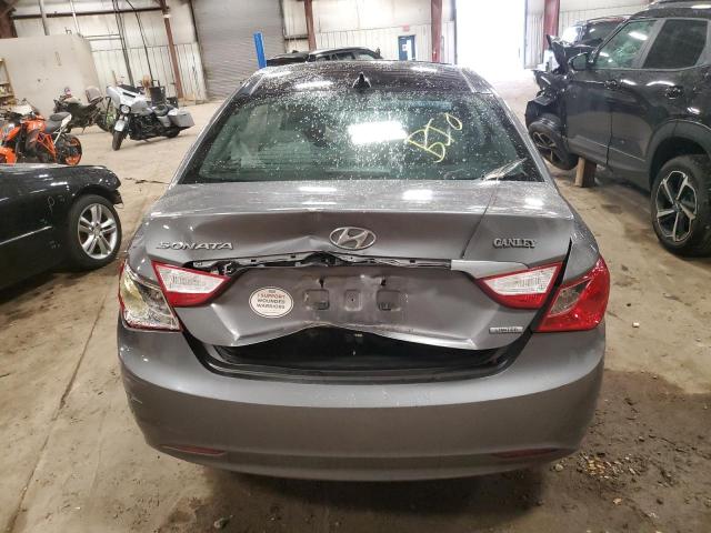 5NPEC4ACXCH407599 - 2012 HYUNDAI SONATA SE CHARCOAL photo 6