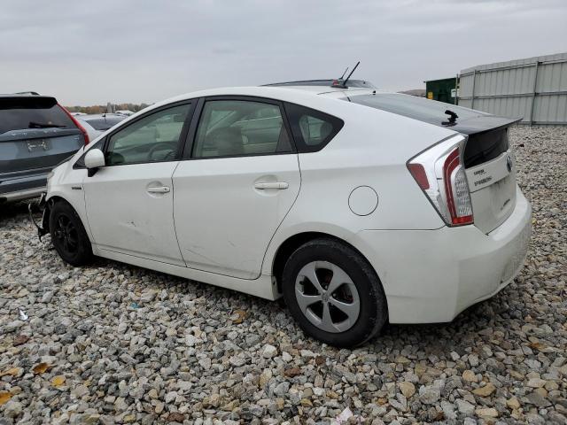 JTDKN3DU5C5471027 - 2012 TOYOTA PRIUS WHITE photo 2