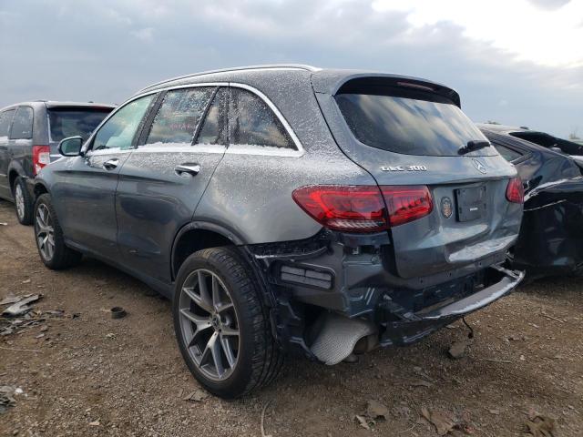 W1N0G8EB0MV304547 - 2021 MERCEDES-BENZ GLC 300 4MATIC GRAY photo 2