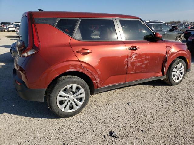 KNDJ23AU1L7090661 - 2020 KIA SOUL LX RED photo 3