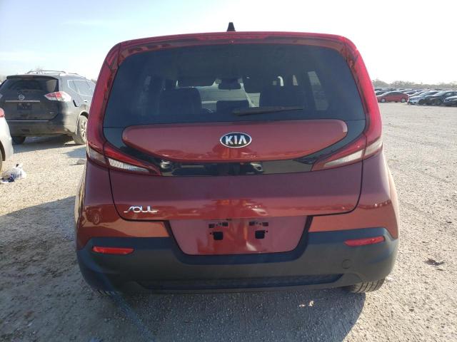 KNDJ23AU1L7090661 - 2020 KIA SOUL LX RED photo 6