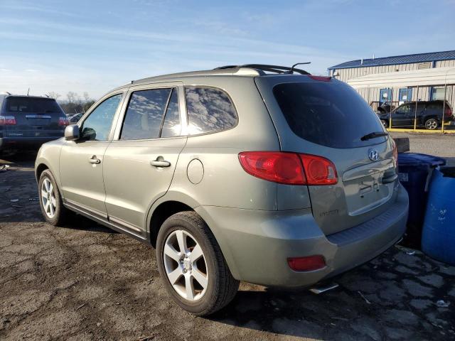 5NMSH73E57H050646 - 2007 HYUNDAI SANTA FE SE GREEN photo 2