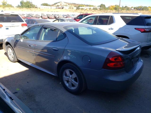 2G2WP552281135322 - 2008 PONTIAC GRAND PRIX GRAY photo 2