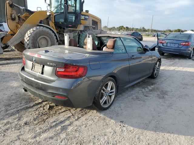 WBA2M9C35HV985799 - 2017 BMW 230XI GRAY photo 3