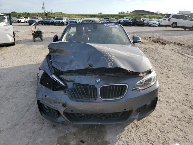 WBA2M9C35HV985799 - 2017 BMW 230XI GRAY photo 5