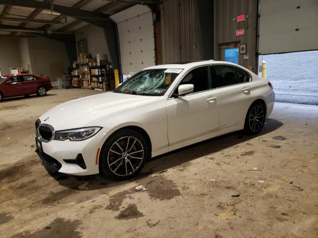 3MW5R7J02M8C06349 - 2021 BMW 330XI WHITE photo 1