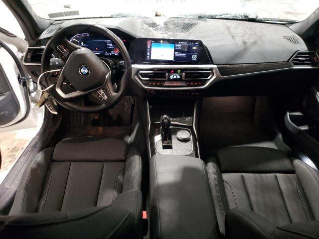 3MW5R7J02M8C06349 - 2021 BMW 330XI Սպիտակ լուսանկար 8