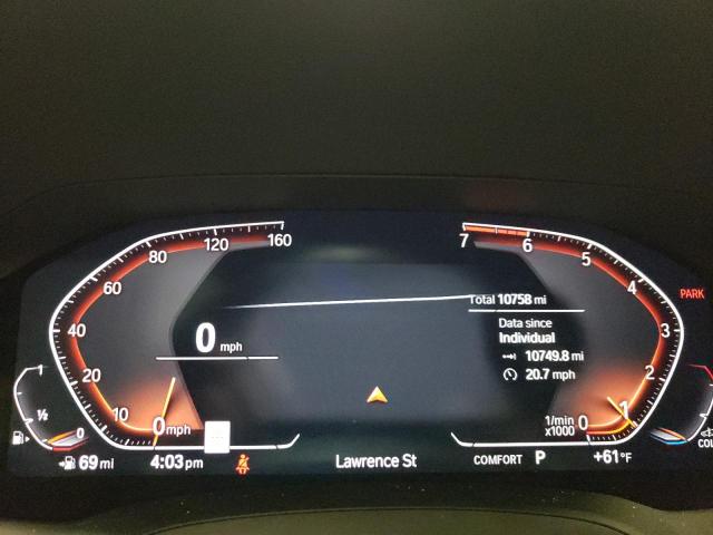 3MW5R7J02M8C06349 - 2021 BMW 330XI Սպիտակ լուսանկար 9