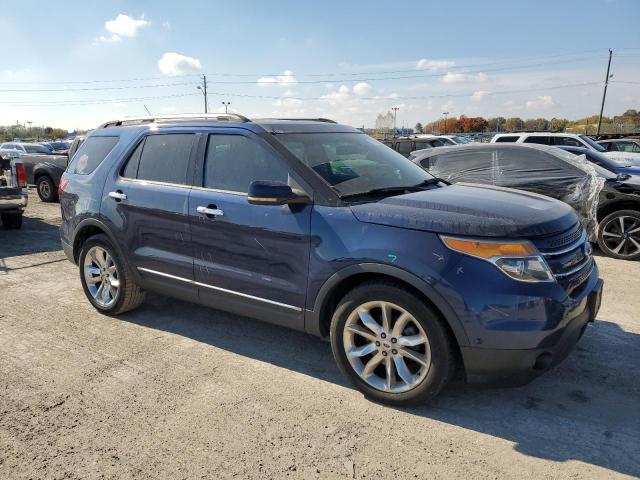 1FMHK7F98CGA08057 - 2012 FORD EXPLORER LIMITED BLUE photo 4