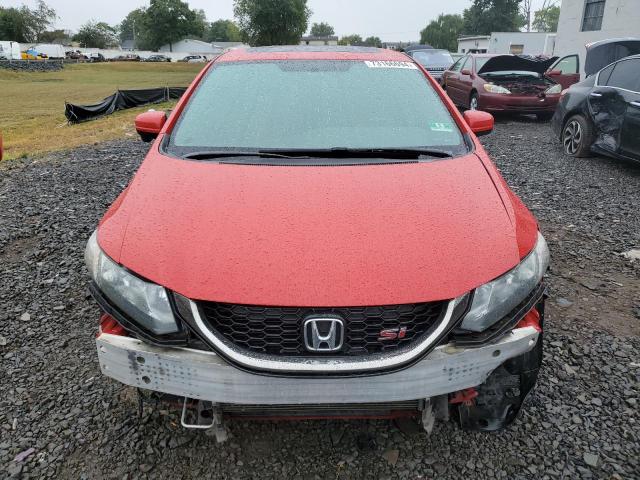 2HGFB6E59FH703078 - 2015 HONDA CIVIC SI RED photo 5