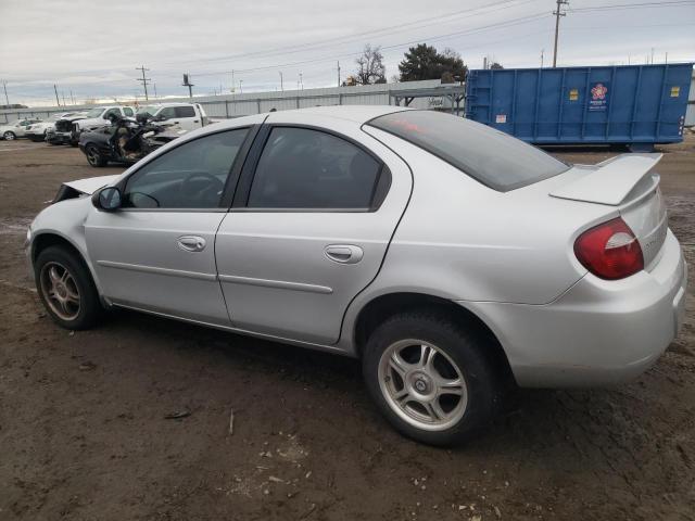 1B3ES56C04D628705 - 2004 DODGE NEON SXT SILVER photo 2