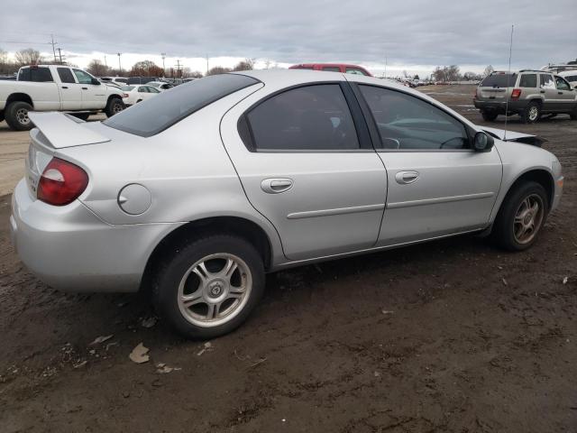 1B3ES56C04D628705 - 2004 DODGE NEON SXT SILVER photo 3