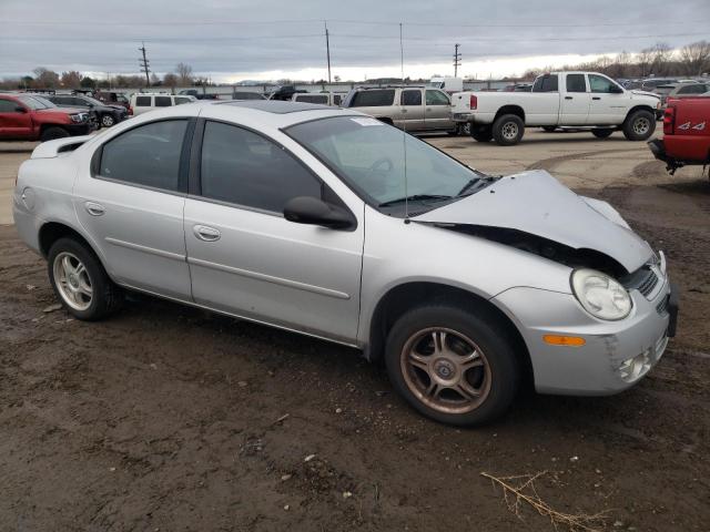 1B3ES56C04D628705 - 2004 DODGE NEON SXT SILVER photo 4