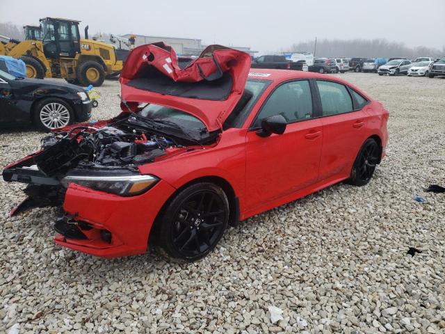 2HGFE2F55NH561440 - 2022 HONDA CIVIC SPORT 红色 照片 1
