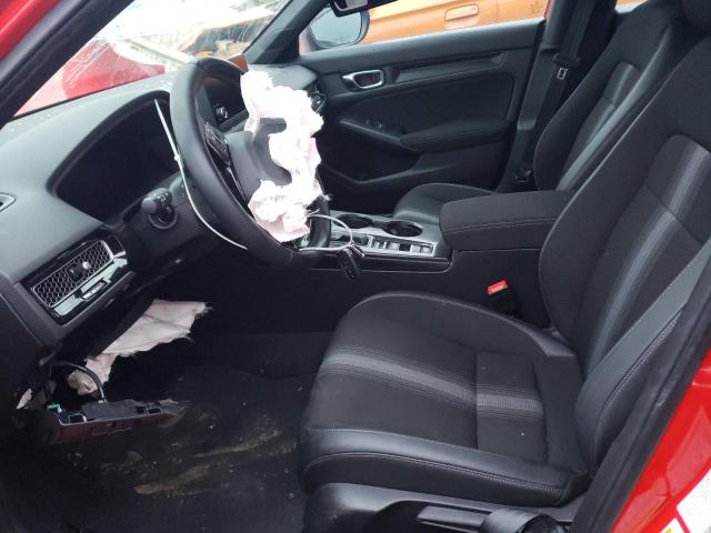 2HGFE2F55NH561440 - 2022 HONDA CIVIC SPORT 红色 照片 7