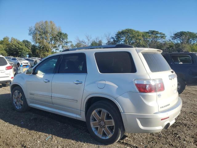 1GKKVTED6CJ143898 - 2012 GMC ACADIA DENALI WHITE photo 2