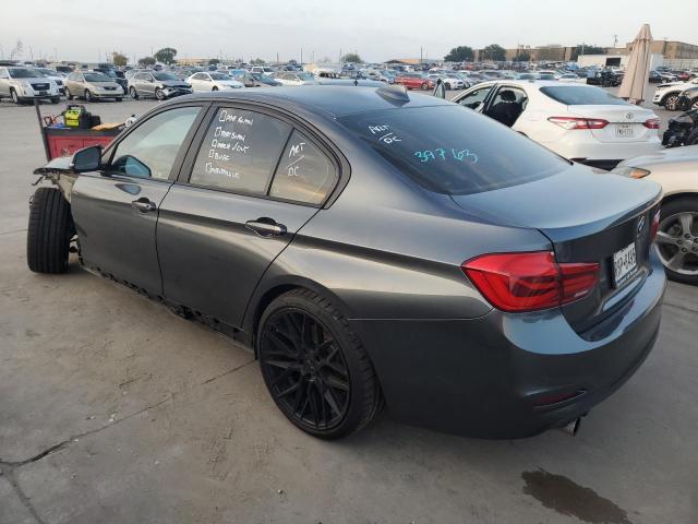 WBA8E1G57JNU91051 - 2018 BMW 320 I GRAY photo 2