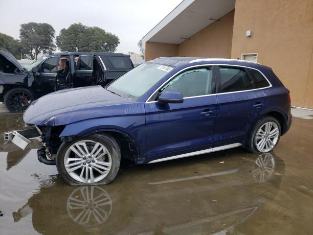 WA1BNAFY7J2137708 - 2018 AUDI Q5 PREMIUM PLUS BLUE photo 1