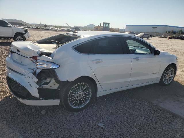 3FA6P0LU5HR288037 - 2017 FORD FUSION SE HYBRID WHITE photo 3