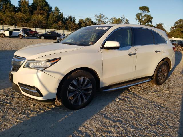 5FRYD4H62GB058533 - 2016 ACURA MDX TECHNOLOGY WHITE photo 1