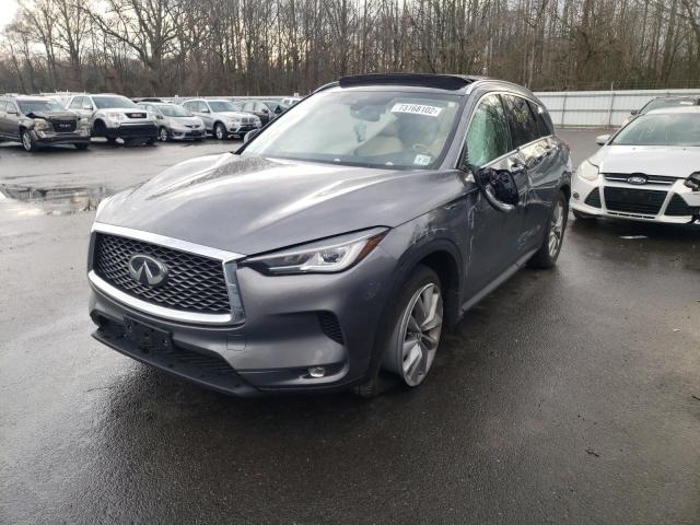 3PCAJ5BB5NF109303 - 2022 INFINITI QX50 LUXE SILVER photo 1