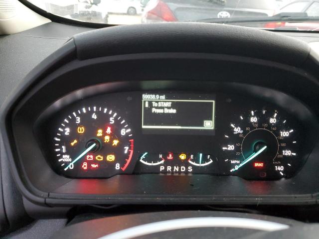 MAJ6P1UL5JC173065 - 2018 FORD ECOSPORT SE WHITE photo 9