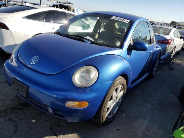 3VWDD21C01M449765 - 2001 VOLKSWAGEN NEW BEETLE GLX 蓝色 照片 1