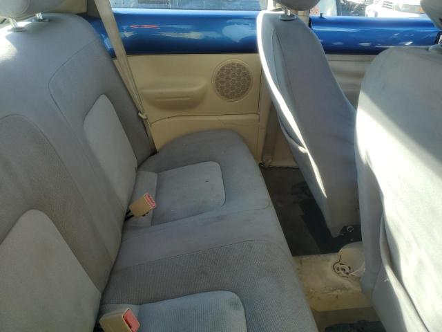 3VWDD21C01M449765 - 2001 VOLKSWAGEN NEW BEETLE GLX 蓝色 照片 10