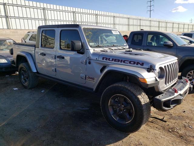 1C6JJTBG8ML561927 - 2021 JEEP GLADIATOR RUBICON SILVER photo 4