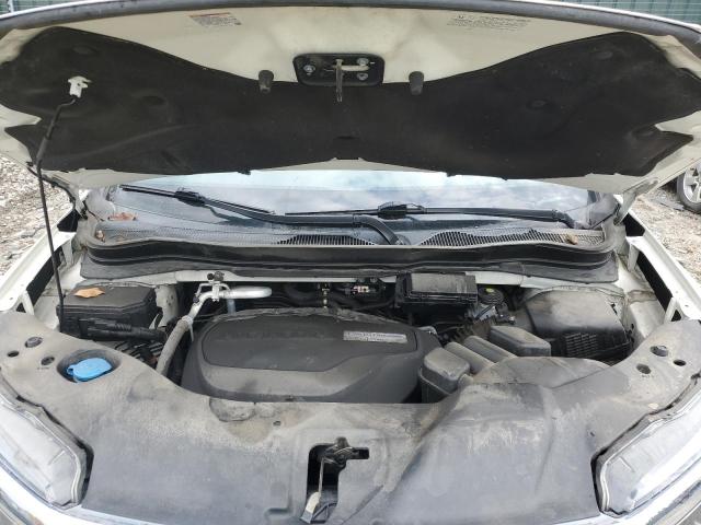 5FNYF6H59JB067560 - 2018 HONDA PILOT EXL WHITE photo 12