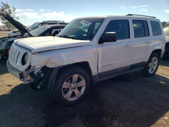 1C4NJPCBXCD523158 - 2012 JEEP PATRIOT LIMITED WHITE photo 1