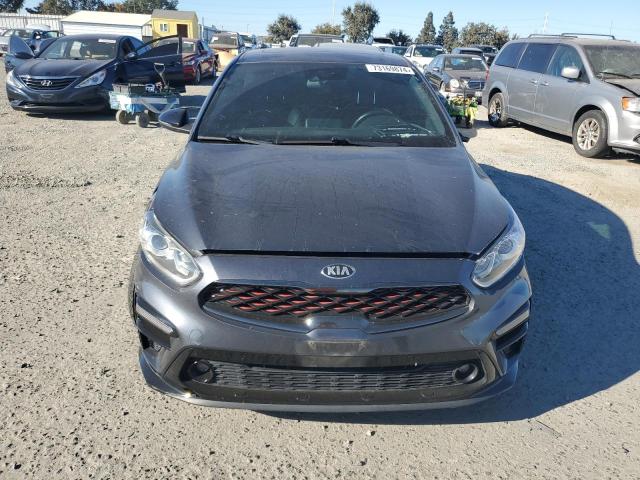 3KPF34AD7ME392059 - 2021 KIA FORTE GT LINE GRAY photo 5