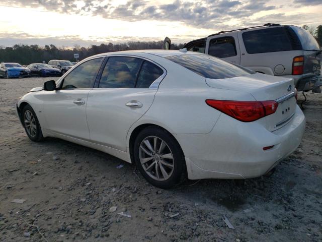 JN1EV7AP8HM733965 - 2017 INFINITI Q50 PREMIUM WHITE photo 2