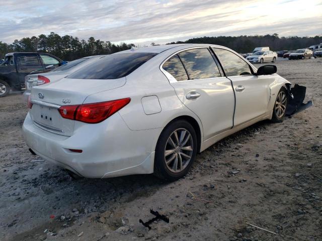 JN1EV7AP8HM733965 - 2017 INFINITI Q50 PREMIUM WHITE photo 3