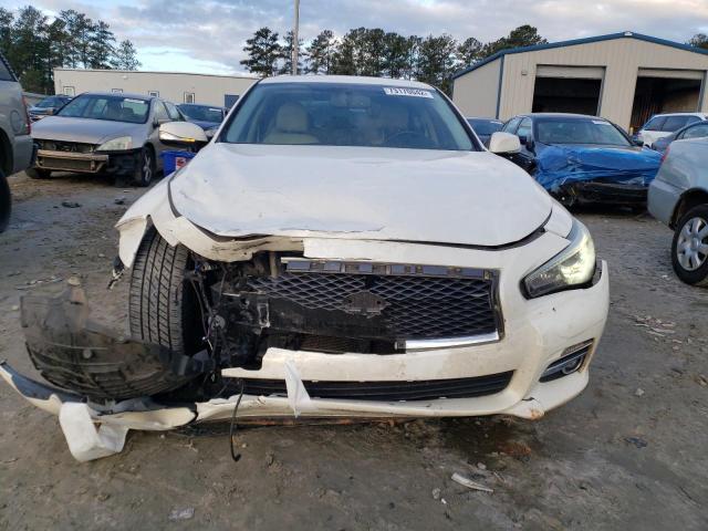 JN1EV7AP8HM733965 - 2017 INFINITI Q50 PREMIUM WHITE photo 5